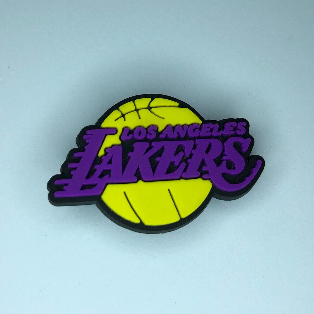 5/$10 Lakers crocs charm/jibbitz
